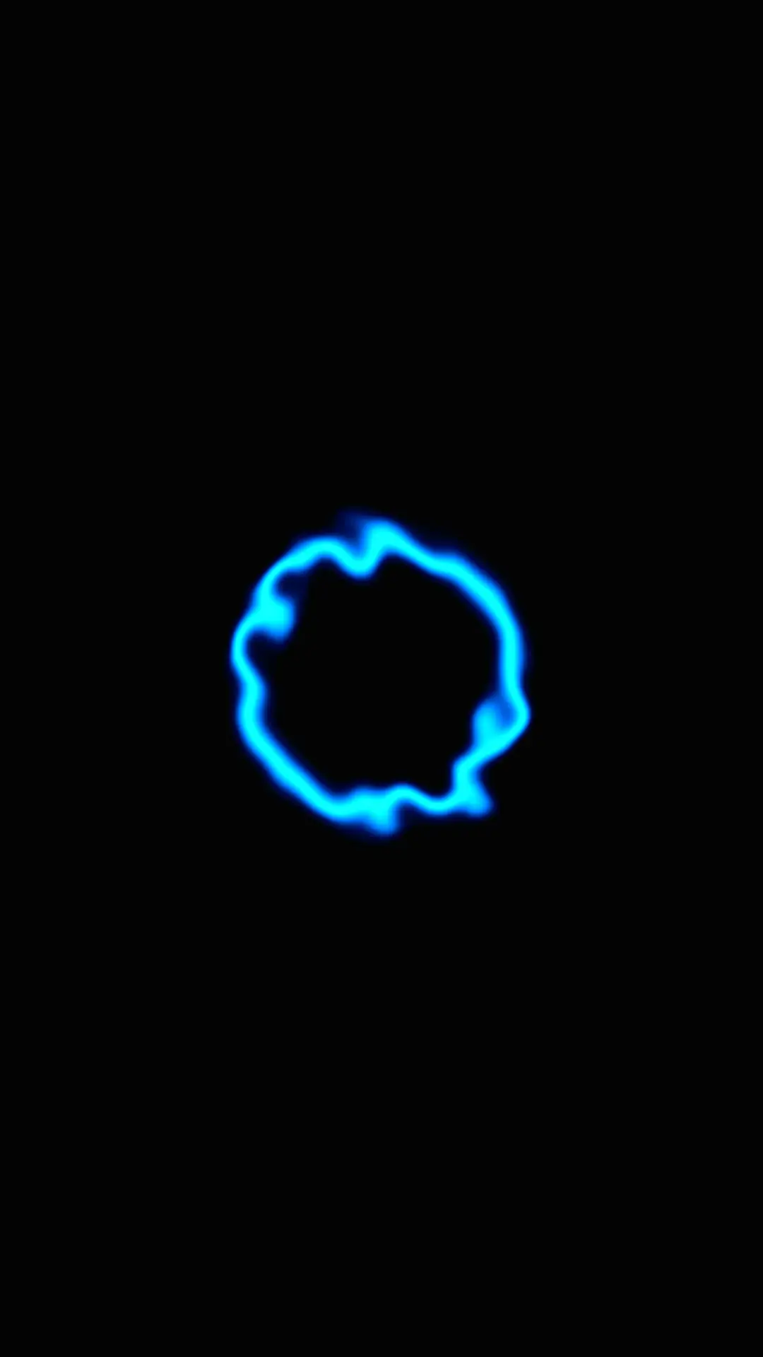 Plasma Ring animated live wallpaper on a phone