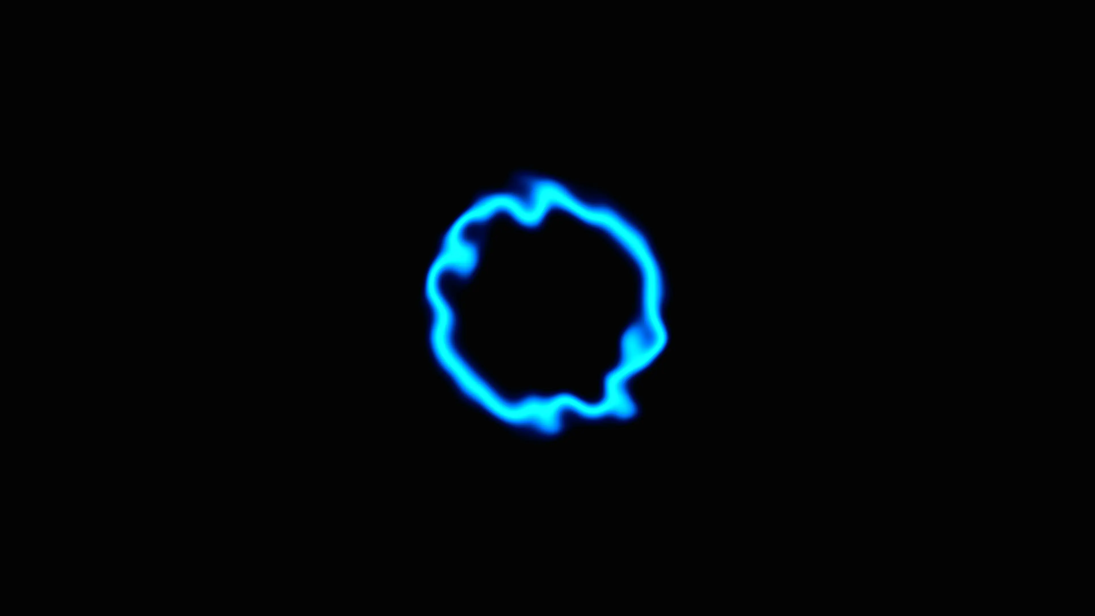 Plasma Ring animated live wallpaper on a desktop