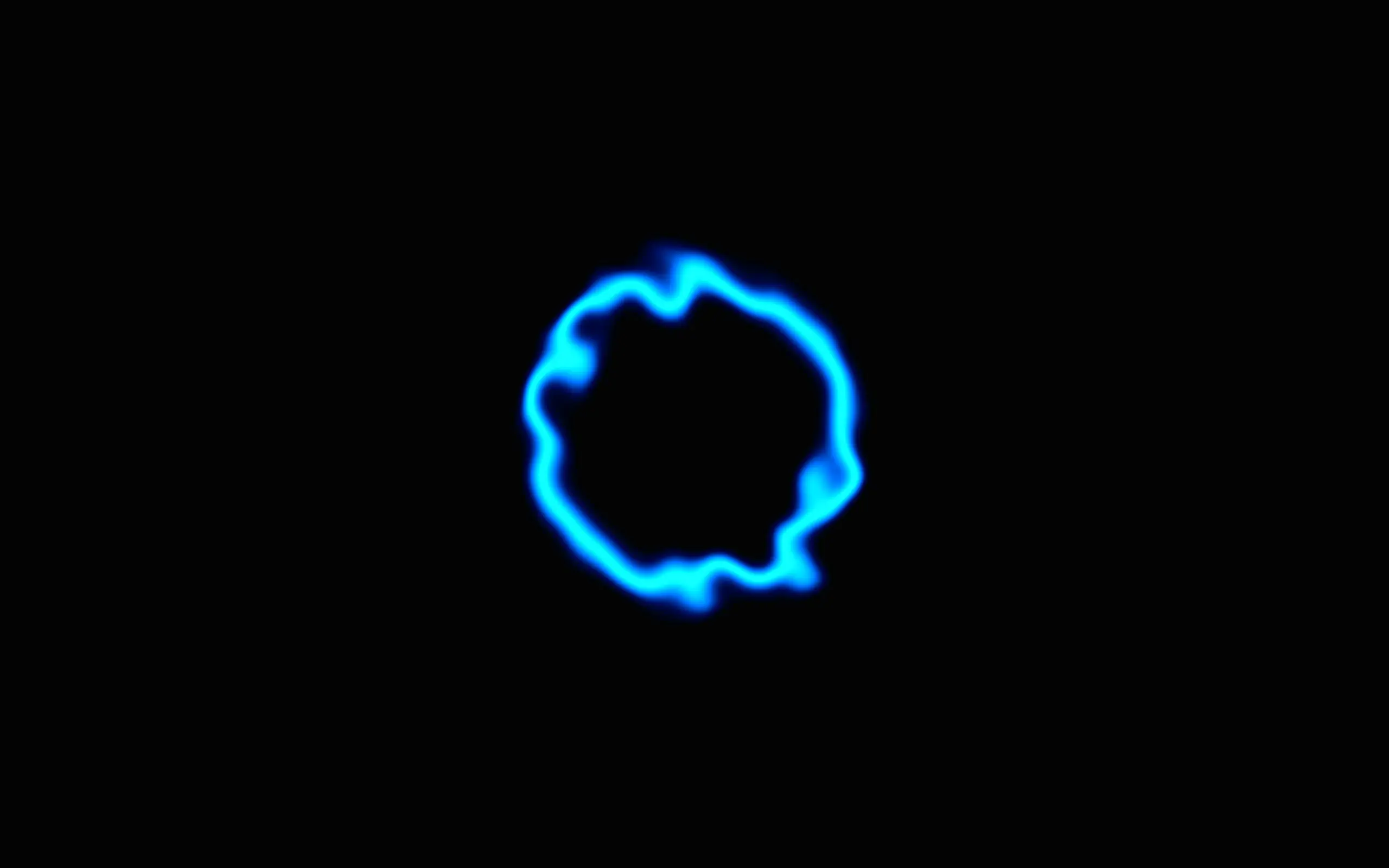 Plasma Ring animated live wallpaper on a tablet