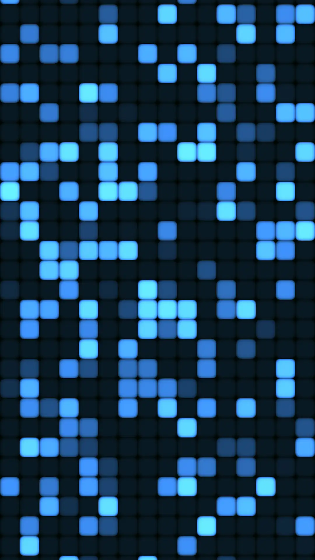 Tiles animated live wallpaper on a phone